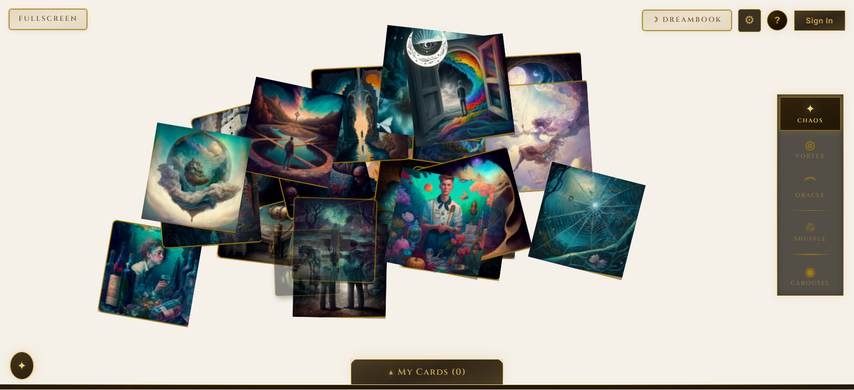 Art Cards — expressive art card deck